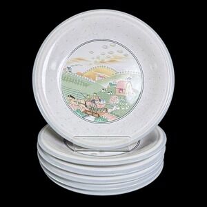 Studio Nova Homecoming Salad Plates Set‎ Of 6